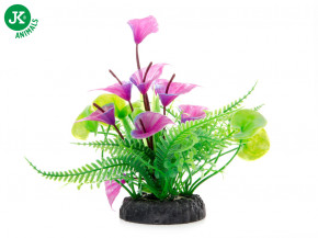 JK ANIMALS Mix kvetov, akvarijná plastová rastlinka 14 cm | © copyright jk animals, všetky práva vyhradené