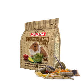 Dajana – COUNTRY MIX, Guinea Pig 500 g, krmivo pre morčatá