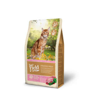 Sams Field Cat Delicious Wild, superprémiové granule s divočinou 2,5 kg (Sam's Field)