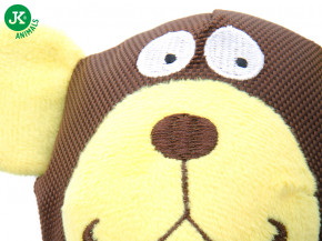 JK ANIMALS Medveď, nylonová pískacia hračka s TPR prvkami | © copyright jk animals, všetky práva vyhradené