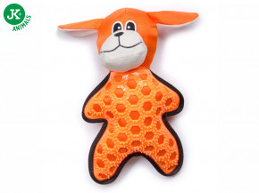 JK ANIMALS Pes, nylonová pískacia hračka s TPR prvkami | © copyright jk animals, všetky práva vyhradené