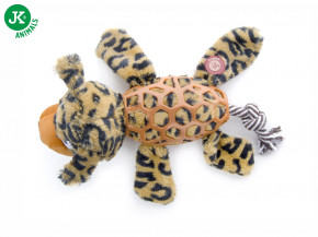 JK ANIMALS Levhart, plyšová pískacia hračka s TPR prvkami | © copyright jk animals, všetky práva vyhradené