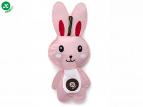 JK ANIMALS Zajac, pískacia hračka z pevnej textilnej látky | © copyright jk animals, všetky práva vyhradené
