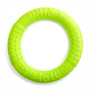JK Magic Ring zelený 27 cm, odolná hračka z EVA peny