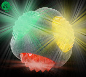 JK ANIMALS Blikajúca LED TPR lopta STRONG | © copyright jk animals, všetky práva vyhradené