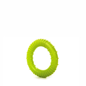 JK TPR - krúžok zelený, odolná (gumová) hračka z termoplastickej gumy