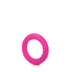 JK TPR - krúžok ružový, odolná (gumová) hračka z termoplastickej gumy
