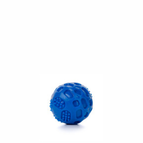 TPR – lopta Strong modrá, odolná (gumová) hračka z termoplastickej gumy