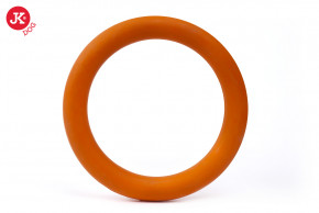 JK ANIMALS hračka z tvrdé gumy Kroužek oranžový | © copyright jk animals, všechna práva vyhrazena