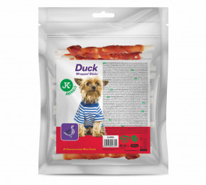 JK ANIMALS Meat Snack Duck Wrapped Sticks, mäsová maškrta | © copyright jk animals, všetky práva vyhradené