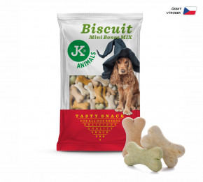 JK DOG Biscuit - Mini Bone Mix - Tasty Snack 500 g | © copyright jk animals, všechna práva vyhrazena