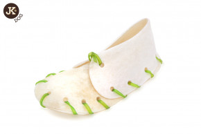 JK DOG Bílá bota kůže střední | © copyright jk animals, všechna práva vyhrazena