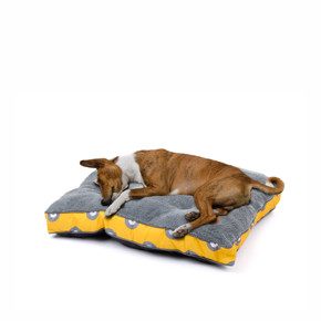 Matrace Bella M, žltá, 71 cm, pohodlná matrace pre psy