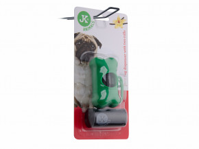 JK ANIMALS Plastový zásobník na vrecká pre psie exkrementy, vanilková aróma | © copyright jk animals, Všetky práva vyhradené