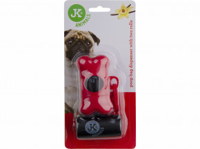 JK ANIMALS Plastový zásobník na vrecká pre psie exkrementy, vanilková aróma | © copyright jk animals, Všetky práva vyhradené