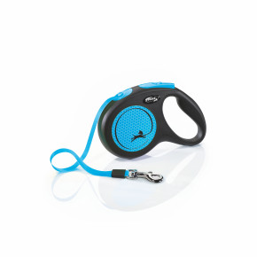 Flexi New Neon Tape (pásik), veľkosť M 5 m/25 kg, modrá