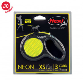 flexi New Neon Cord (lanko), veľkosť XS | © copyright jk animals, všetky práva vyhradené