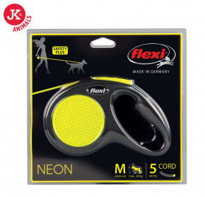 flexi New Neon Cord (lanko), veľkosť M | © copyright jk animals, všetky práva vyhradené