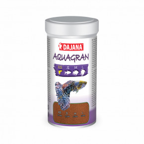 Dajana Aquagran, granule – krmivo, veľkosť XS, 250 ml