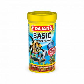 Dajana Basic Tropical Flakes, vločky – krmivo, 100 ml