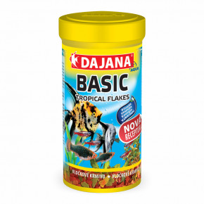 Dajana Basic Tropical Flakes, vločky – krmivo, 1 l