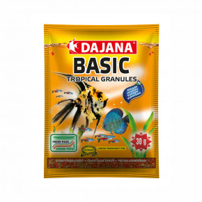 Dajana Basic Tropical Granules, granule – krmivo, 30 g