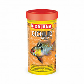 Dajana Cichlid pellets, krmivo (granule) pre ryby 250 ml, 2 mm