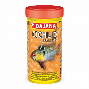 Dajana Cichlid pellets, krmivo (granule) pre ryby 1 000 ml, 3 mm