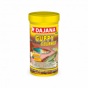 Dajana Guppy Gourmet Mini Flakes, mini vločky – krmivo, 100 ml