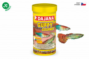 Dajana Guppy Gourmet Mini Flakes, mini vločky - krmivo, 100 ml © copyright jk animals, všetky práva vyhradené