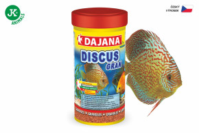 Dajana Discus Gran, granuly – krmivo, 250 ml © copyright jk animals, všetky práva vyhradené