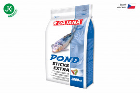 Dajana - Pond sticks extra, krmivo (granule) pre ryby 2 l, sáčok | © copyright jk animals, všetky práva vyhradené