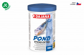 Dajana - Pond sticks extra, krmivo (granule) pre ryby 1 000 ml, dóza | © copyright jk animals, všetky práva vyhradené