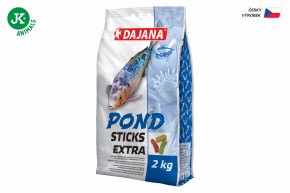 Dajana - Pond sticks extra, krmivo (granule) pre ryby 2 kg | © copyright jk animals, všetky práva vyhradené