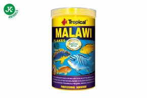 Tropical, Malawi Flakes, 250 ml, vločkové krmivo pre cichlidy mbuna z jazera Malawi © copyright jk animals, všetky práva vyhradené