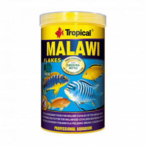 Tropical, Malawi Flakes, 1 000 ml, vločkové krmivo pre cichlidy mbuna z jezera Malawi