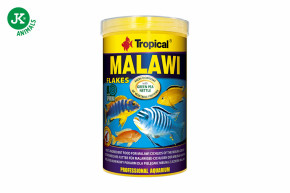Tropical, Malawi Flakes, 1 000 ml, vločkové krmivo pro cichlidy mbuna z jezera Malawi © copyright jk animals, všetky práva vyhradené