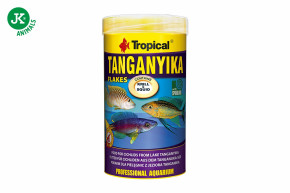 Tropical, Tanganyika Flakes, 1 000 ml, mnohozložkové krmivo pre cichlidy z jazeraTanganika © copyright jk animals, všechna práva vyhrazena