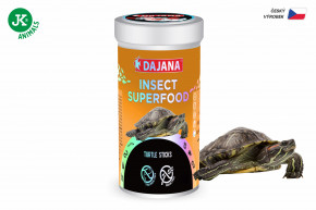 Dajana ISF Turtle Sticks, sticky – krmivo, 250 ml (insect superfood) © copyright jk animals, všetky práva vyhradené