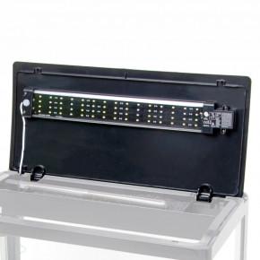 Náhradný kryt s LED osvetlením, čierny, pre akvarijní komplet JK-A600