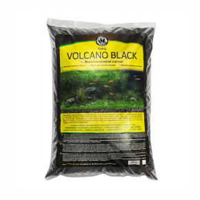 Akvarijný substrát Volcano Black Rataj, čierny, 2 l