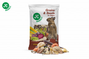JK ANIMALS Zrniny a semienka, 1 kg, kompletné krmivo pre osmáky © copyright jk animals, všetky práva vyhradené