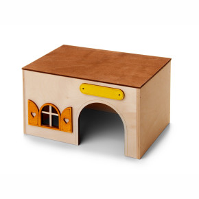 Domek Kvádr, drevený domček pre morčatá 
