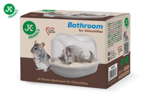 JK ANIMALS, plastová kúpeľňa pre činčily, 26×20×20 cm © copyright jk animals, všetky práva vyhradené