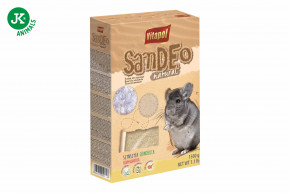 Vitapol piesok Sandeo, 1,5 kg, kúpací piesok pre činčily © copyright jk animals, všetky práva vyhradené