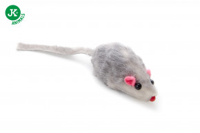 JK ANIMALS Malé myšky, 12 ks, chlpatá hračka pre mačky z pravej králičej kožušiny | © copyright jk animals, všetky práva vyhradené