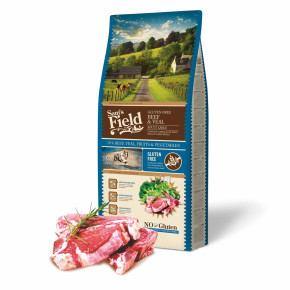 Sam's Field Gluten Free Beef & Veal Adult Large, superprémiové granule, 13 kg (Sams Field bez lepku)