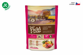 Sam 's Field Grain Free Beef (Angus), superprémiové granule pre dospelých psov všetkých veľkostí a plemien, 800 g (Sams Field bez obilnín) © copyright JK ANIMALS, všetky práva vyhradené