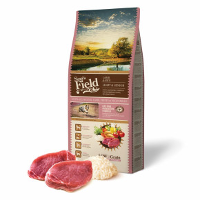 13 kg,  Sam's Field Low Grain Light & Senior Lamb & Rice, superprémiové granule, (Sams Field bez pšenice)