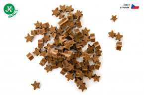 JK ANIMALS Mini hviezdičky s kalciom, polovlhká maškrta 70 g | © copyright jk animals, všetky práva vyhradené